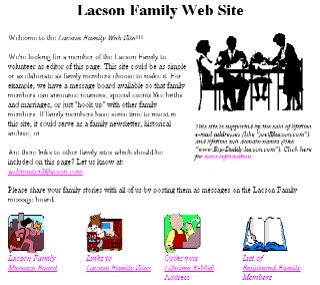 Lacson Family Website